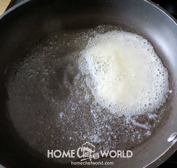 Butter and Oil in a Hot Pan