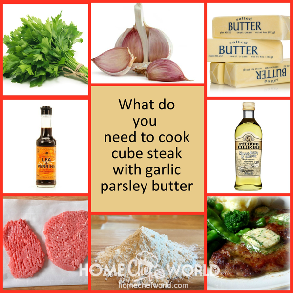 Ingredients for Cube Steak Recipe
