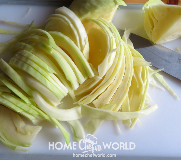 Shredding Cabbage Roll Casserole recipe