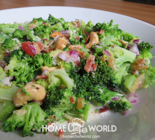Broccoli Salad Ready to Serve