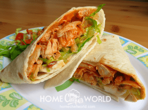 Buffalo Chicken Wrap Recipe