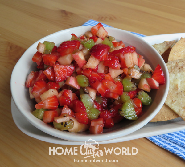 Fruit Salsa with Cinnamon Chips Recipe
