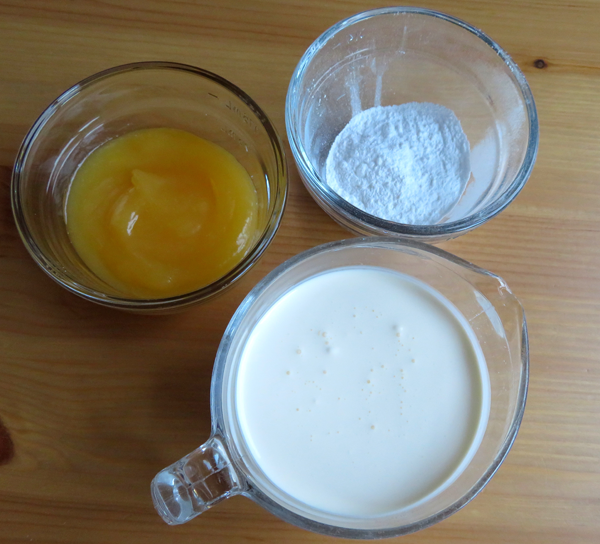 Lemon Mousse Ingredients