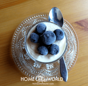 Lemon Mousse with Cranberries Recipe