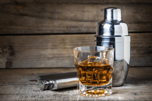Rusty Nail Cocktail Recipe Presentation