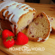 Strawberry Bread Sliced