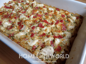 Chicken Bacon Ranch Casserole Recipe