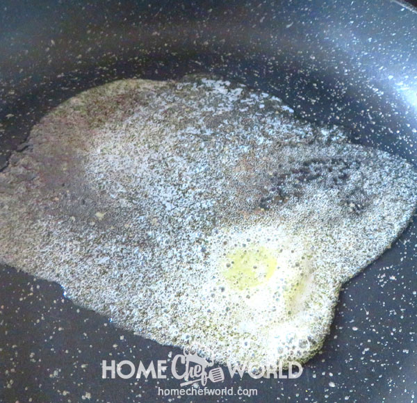 Foaming Butter for Bagel Breakfast Sandwiches Recipe