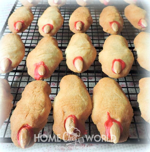 Witches Fingers Dessert