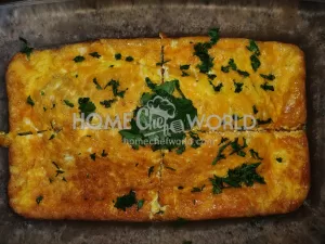 Oven-Baked Scrambled Eggs