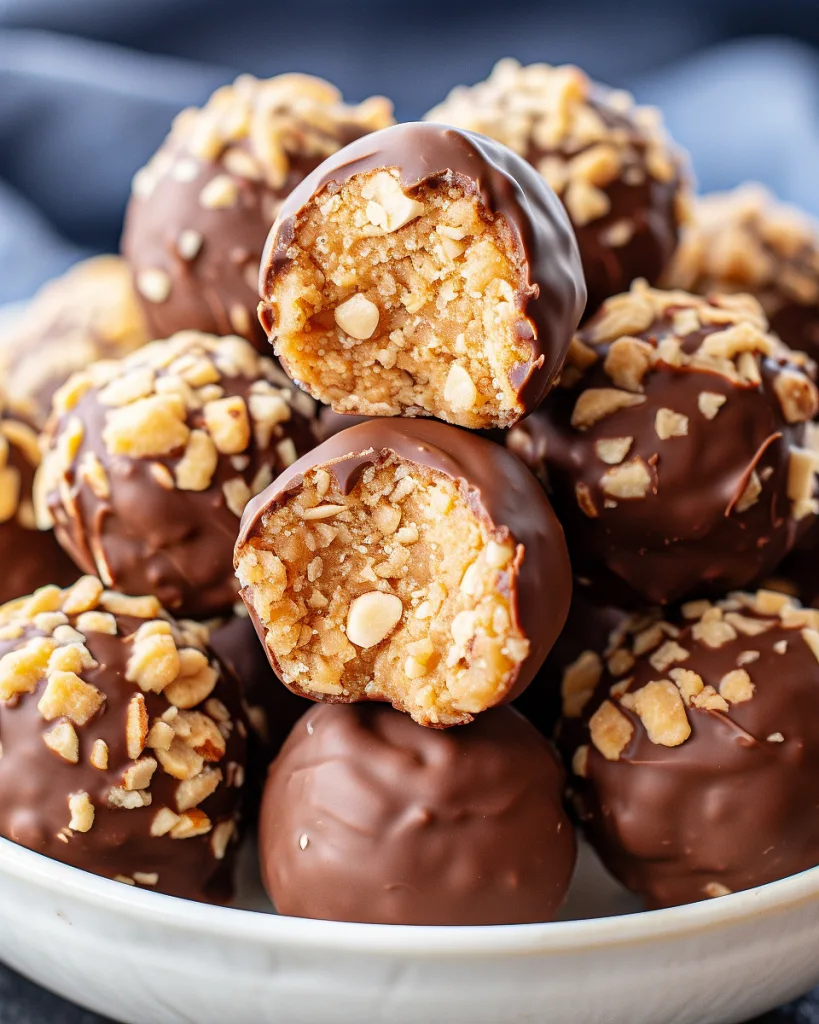 Peanut Butter Balls with Rice Krispies Home Chef World