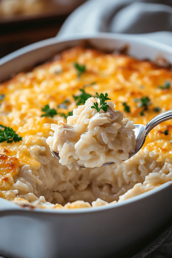 Classic Angel Chicken Rice Casserole