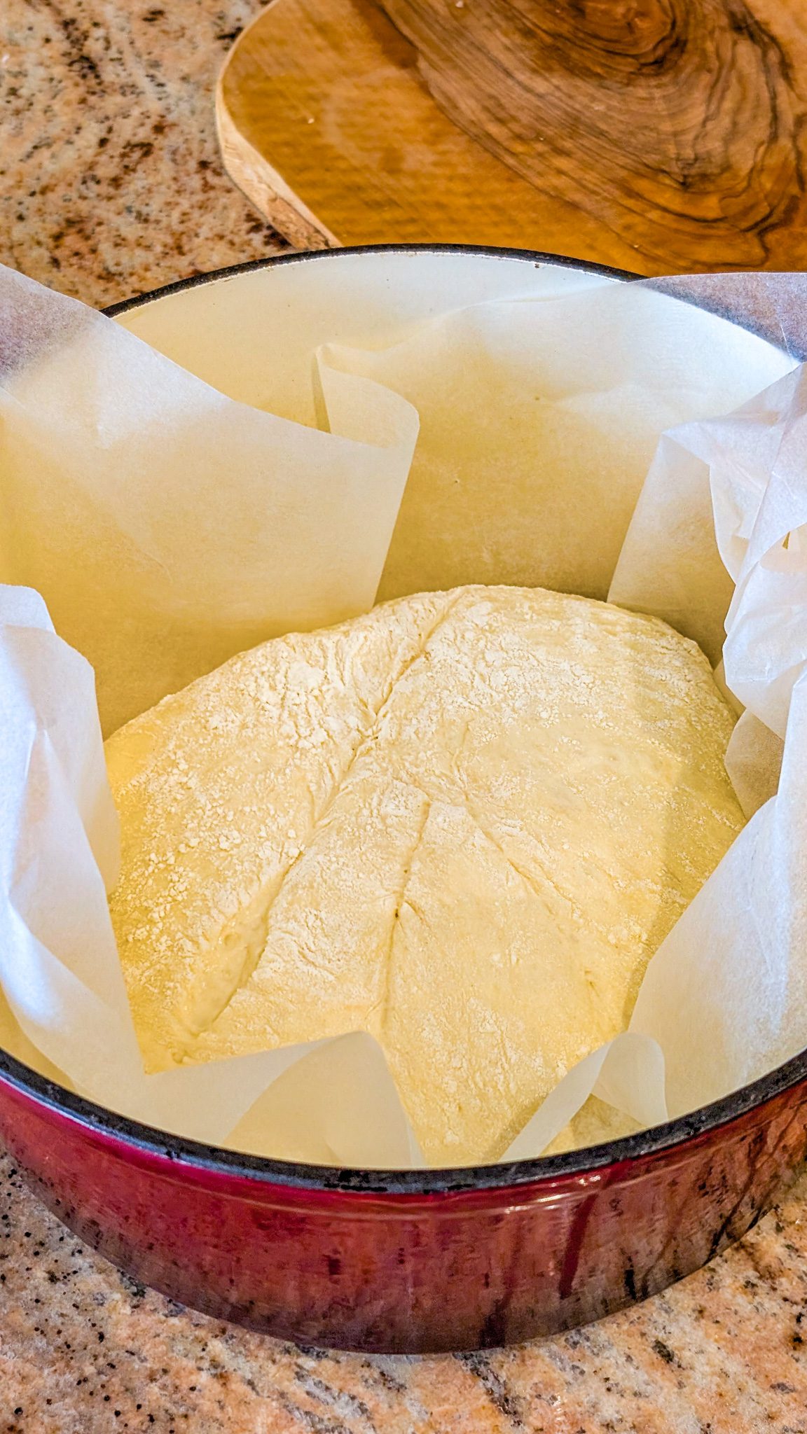 Dutch оven Crusty Bread - Home Chef World